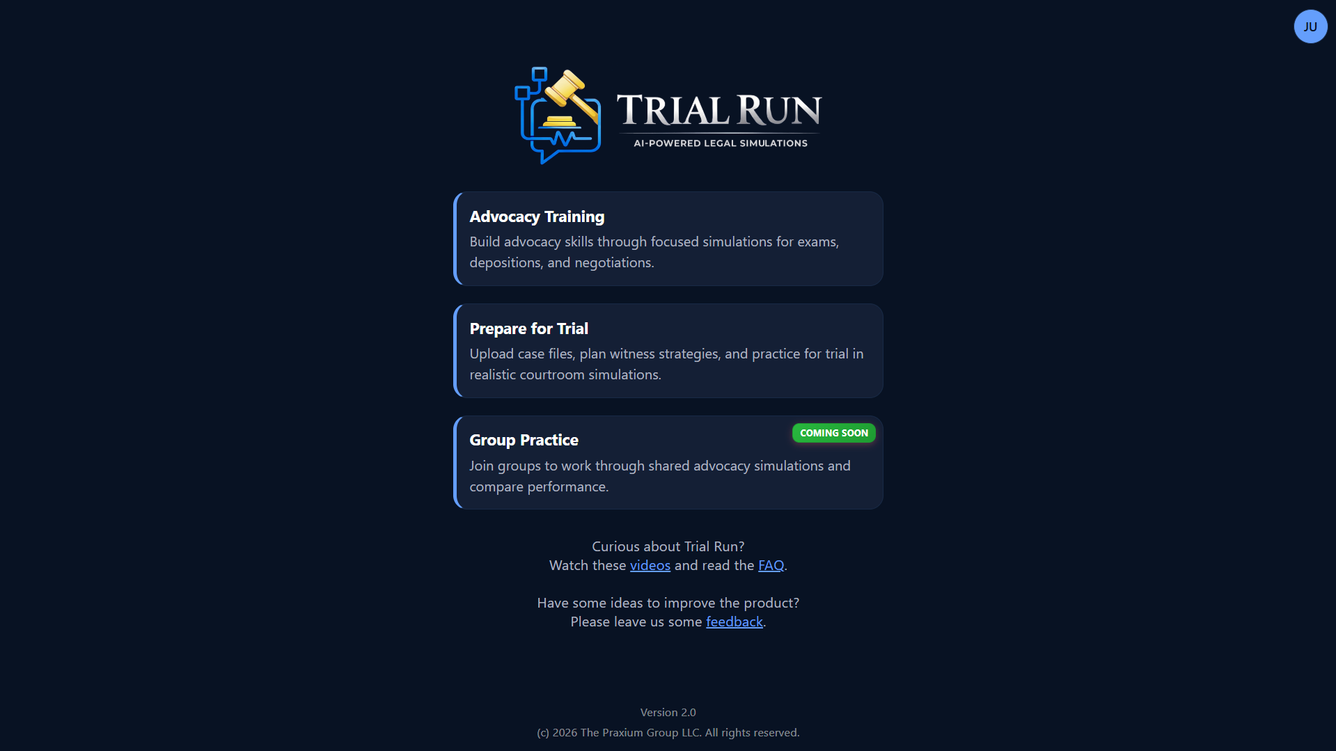 Trial Run screenshot 1